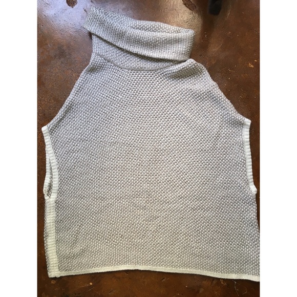 GAP Wool Oversized Cowl Neck Cape Sweater / Dress - Picture 7 of 7